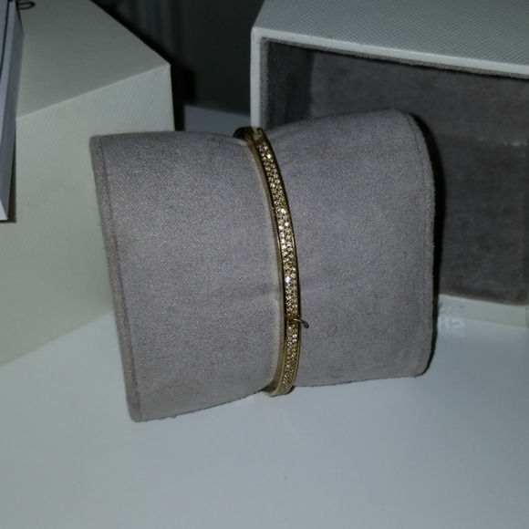 MK Gold Glitz Bangle/Bracelet/Cuff - Picture 1 of 8